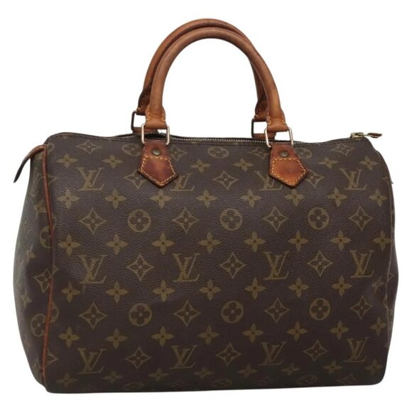 LOUIS VUITTON Monogram Speedy 30 Hand Bag M41526 LV Auth 137074 - Picture 1 of 16